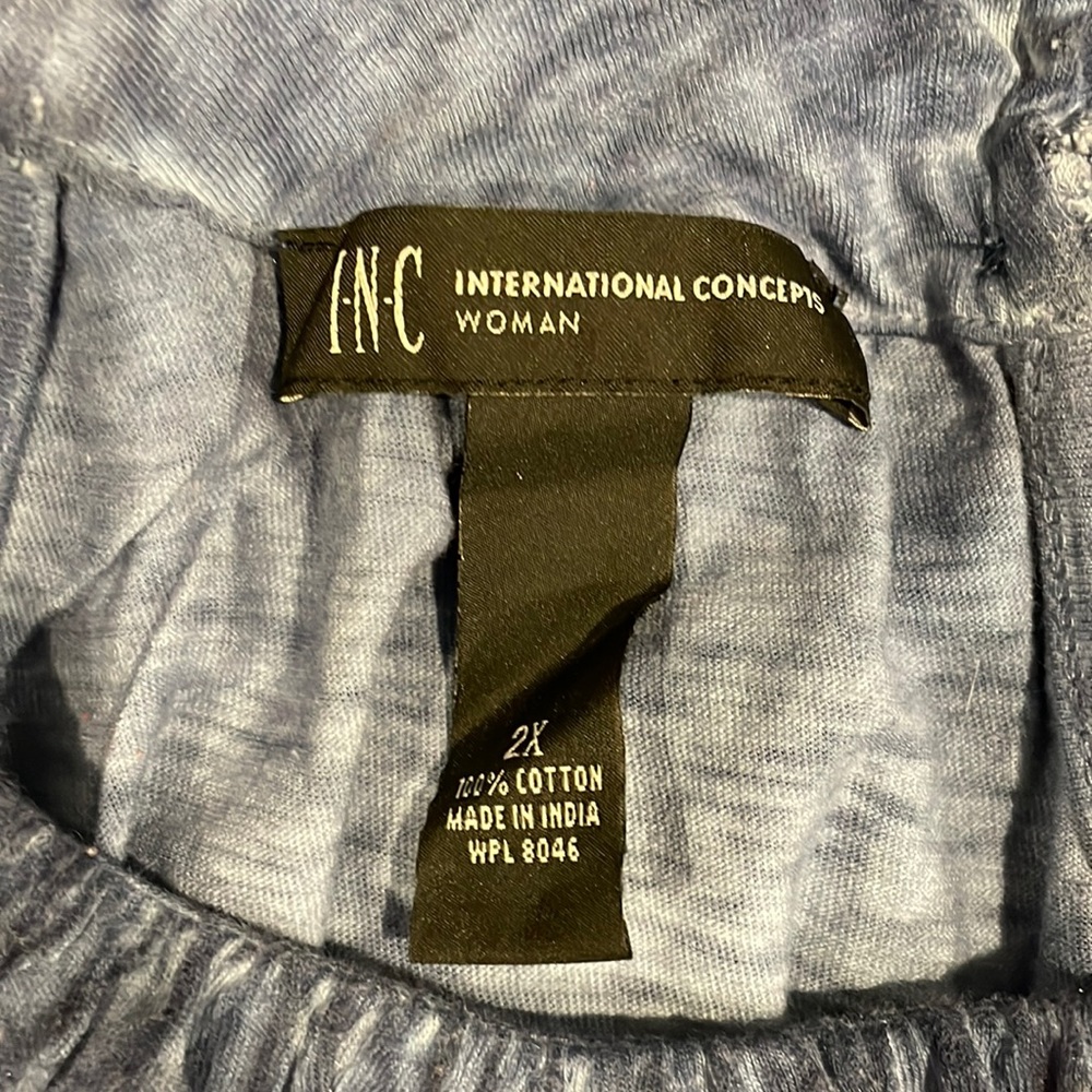 International Concepts sleeveless sequin and embroidered top - Picture 7 of 7